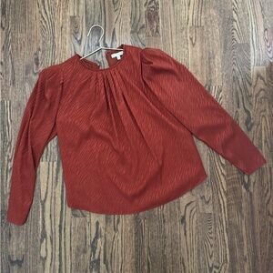 Anna Cate Tiger Print Blouse